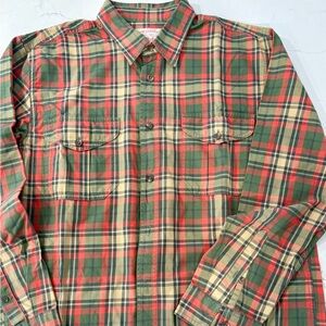 Filson Men’s Alaskin Multicolor Plaid Shirt - Large, NWOT